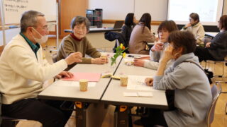 介護の悩みを分かち合い、心の回復力を育む場に　―家族介護者のつどい―