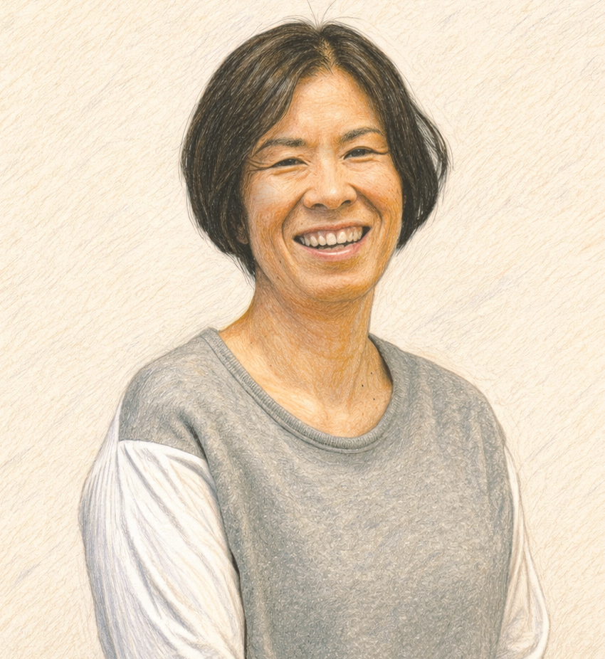 神原さん似顔絵