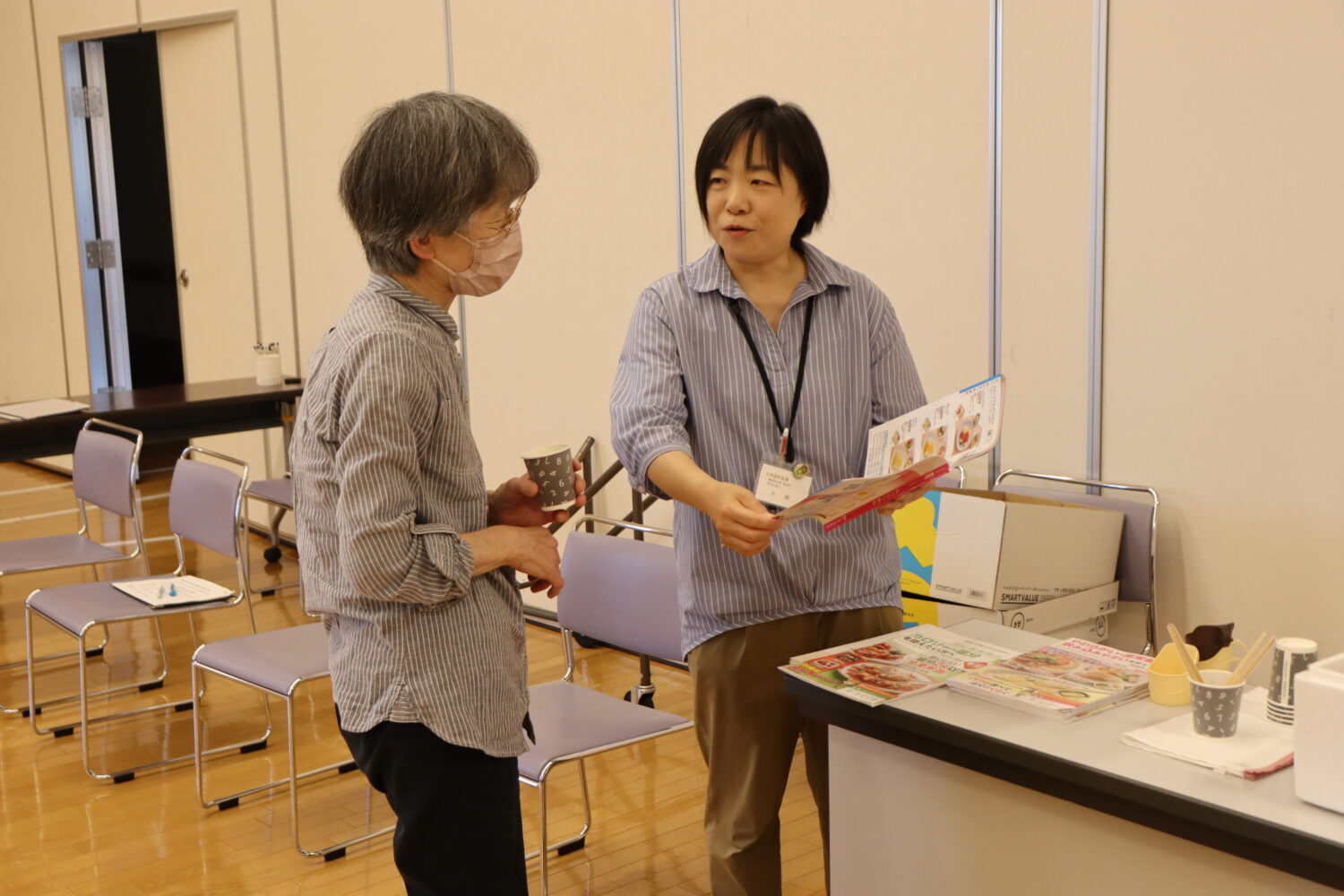 茶話会の様子