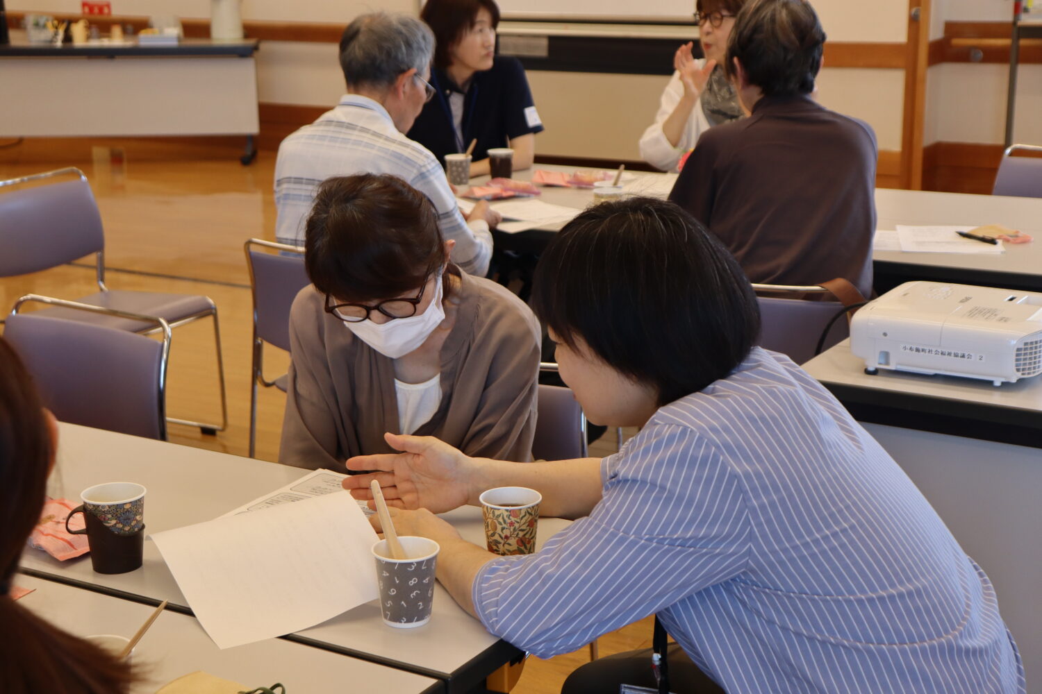 茶話会の様子