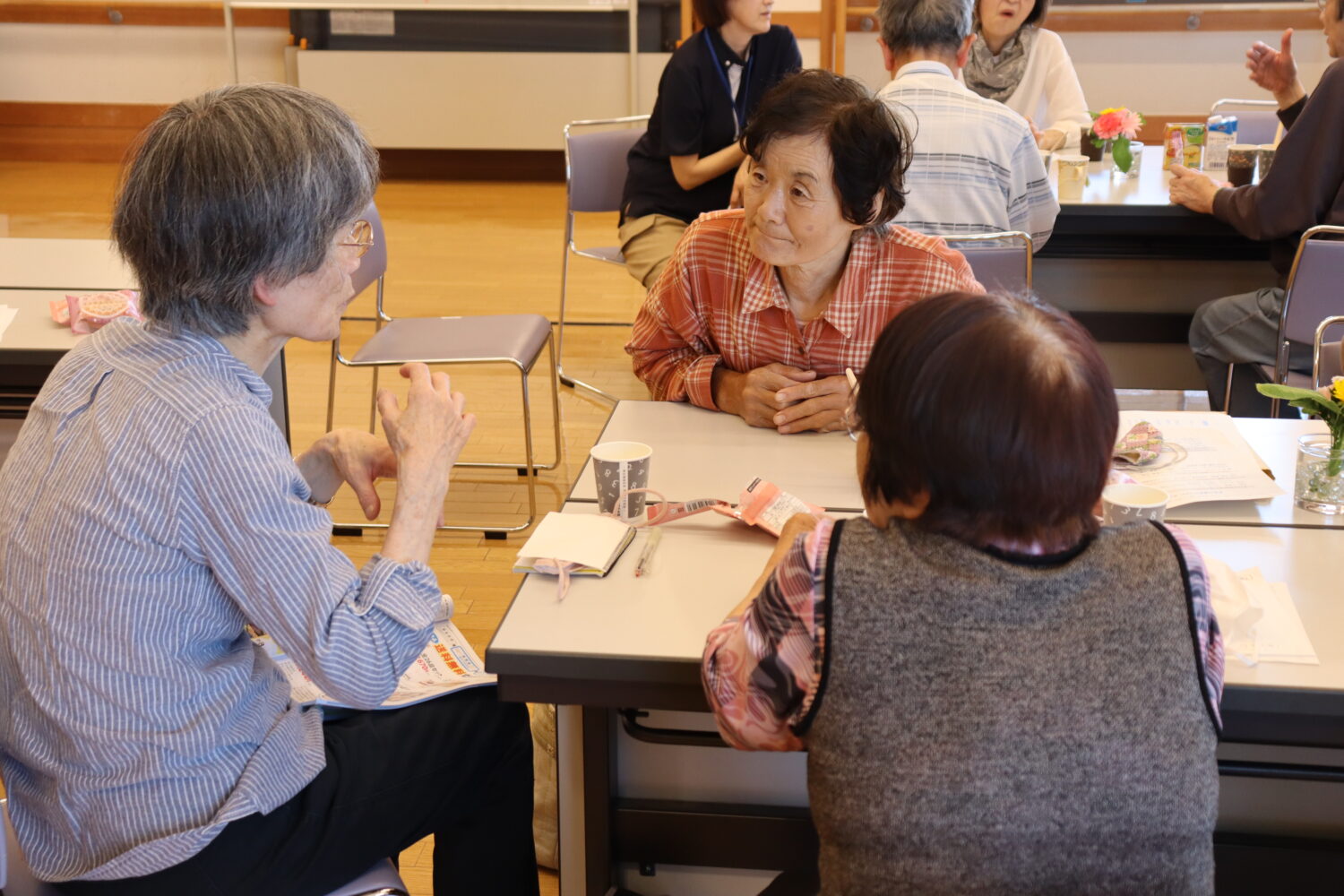 茶話会の様子