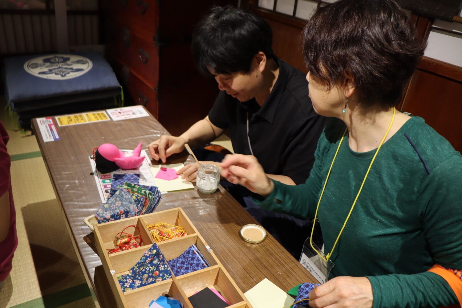 さるぼぼ作り体験
